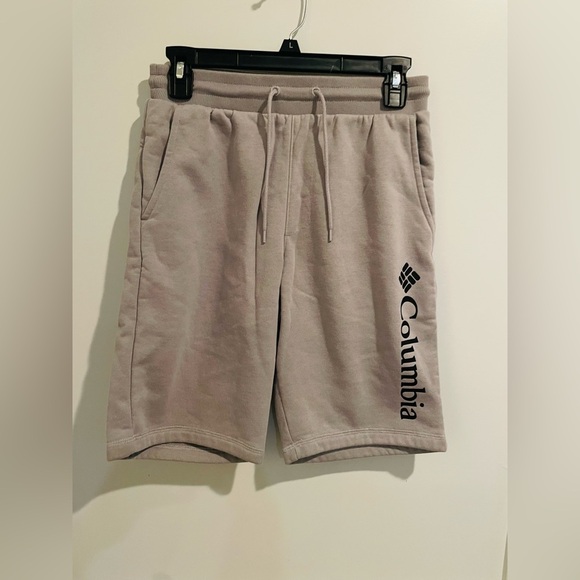Columbia Mens‎ Size small Fleece Viewmont Logo Short Training - Picture 1 of 5